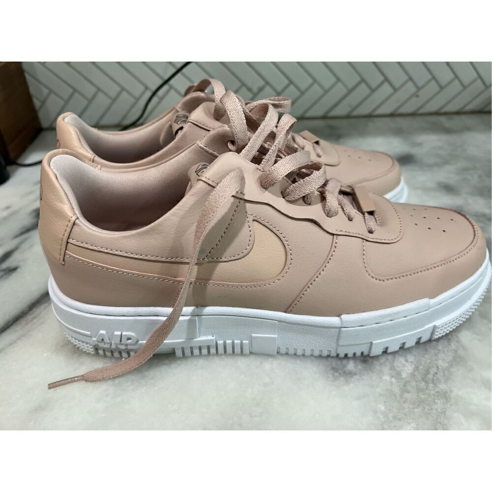 WMNS NIKE AIR FORCE 1 AF1 PIXEL PARTICLE BEIGE SZ 11 [CK6649-200]